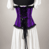 moonlit violet corset