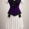moonlit violet corset