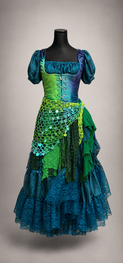 teal green outfit 240x512