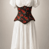 crimson bloom corset